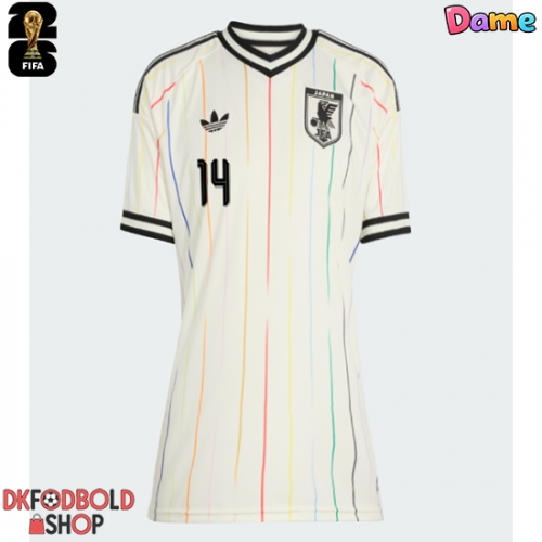 Japan Junya Ito #14 Udebanetrøje Dame VM 2026 Kort ærmer